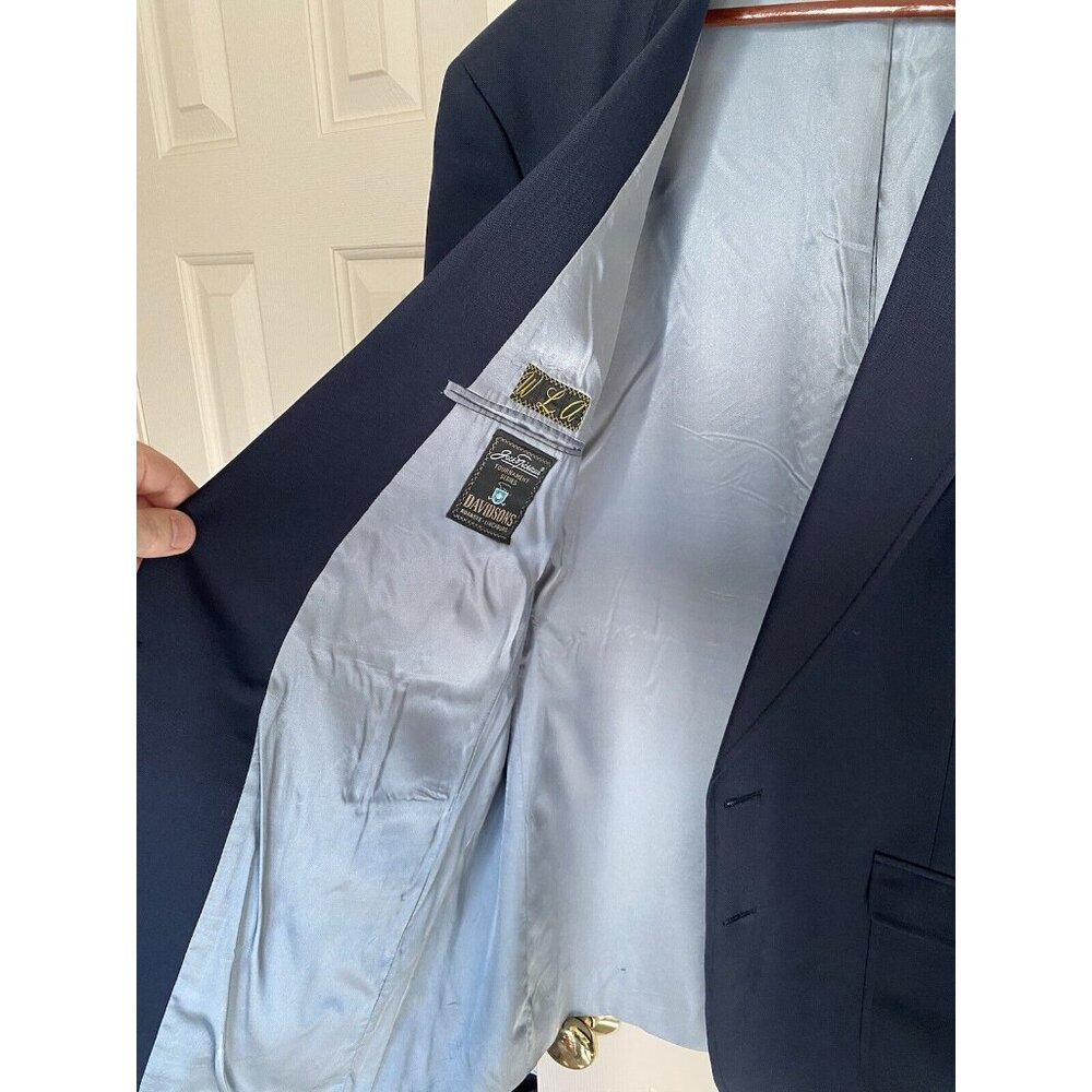 Jack Nicklaus Blazer Men's 46XL Single Breasted 2 Button Golf Club Bear Buttons - Picture 8 of 9